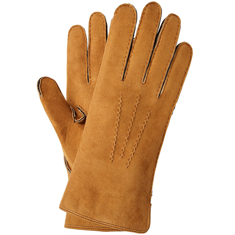 Herren Handschuhe KAPRUN, Lammfell gewachsen