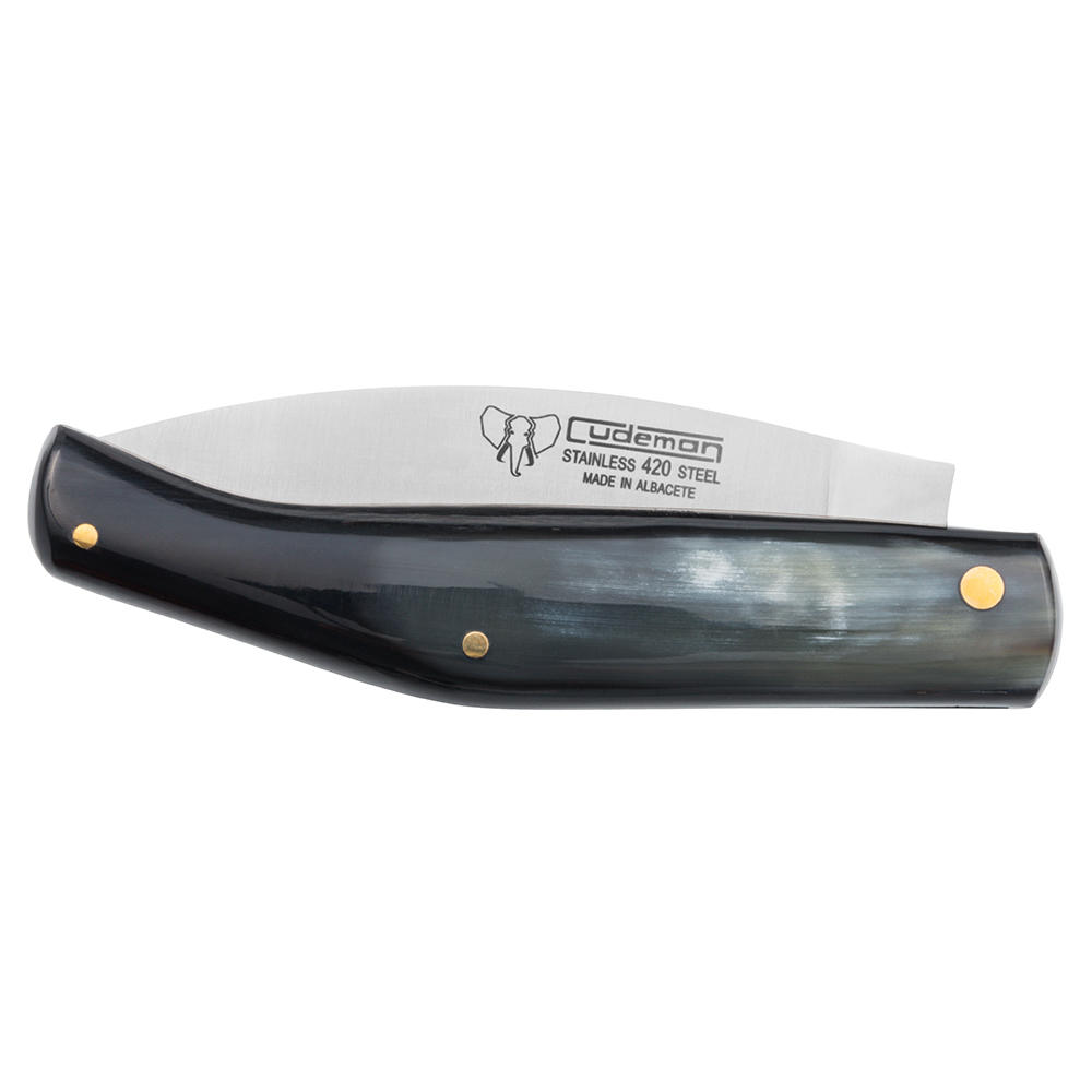 Cudeman Klappmesser Campera, Büffelhorn