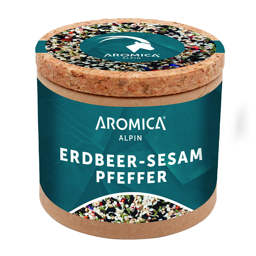Erdbeer-Sesam-Pfeffer