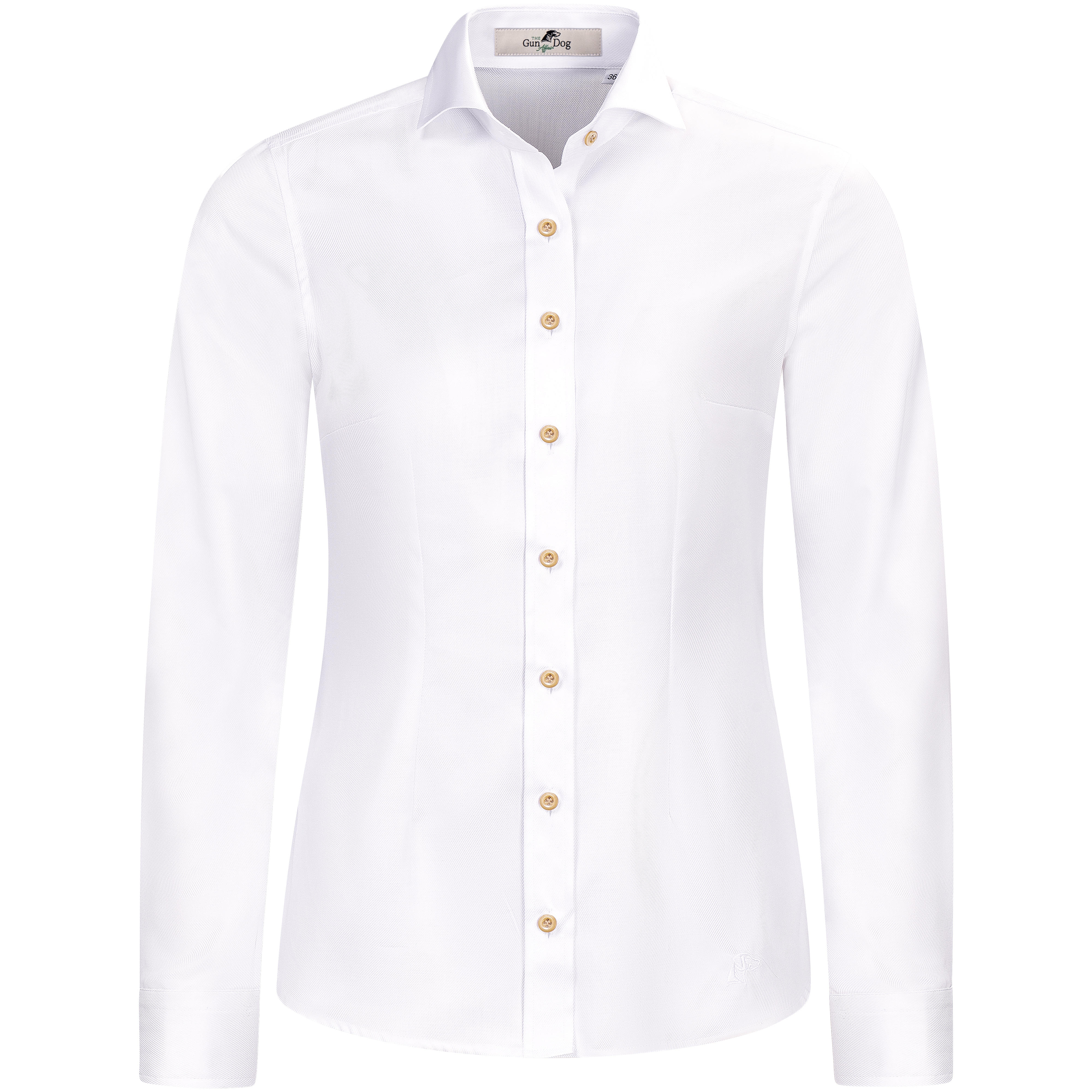Damenbluse »Amber«, Twill, weiß