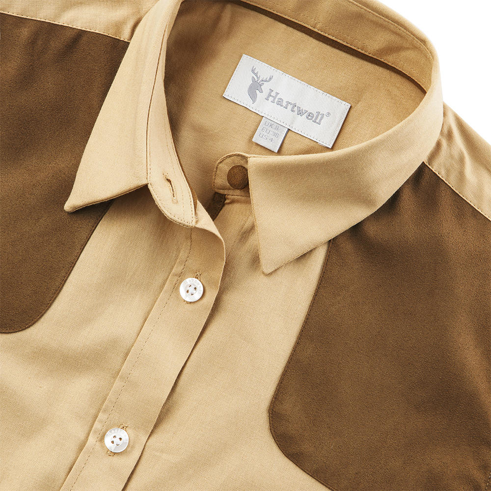 Hartwell Damen Bluse Adrian, beige, Shooting