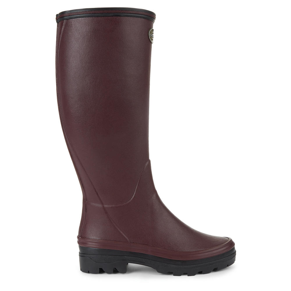 Bottes caoutchouc femme Le Chameau » Giverny «, doublure en jersey