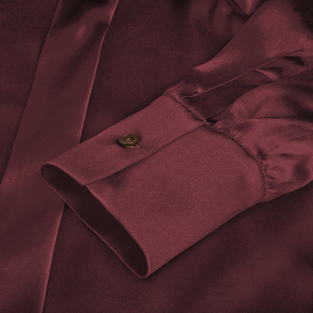 Damenbluse Seidensatin