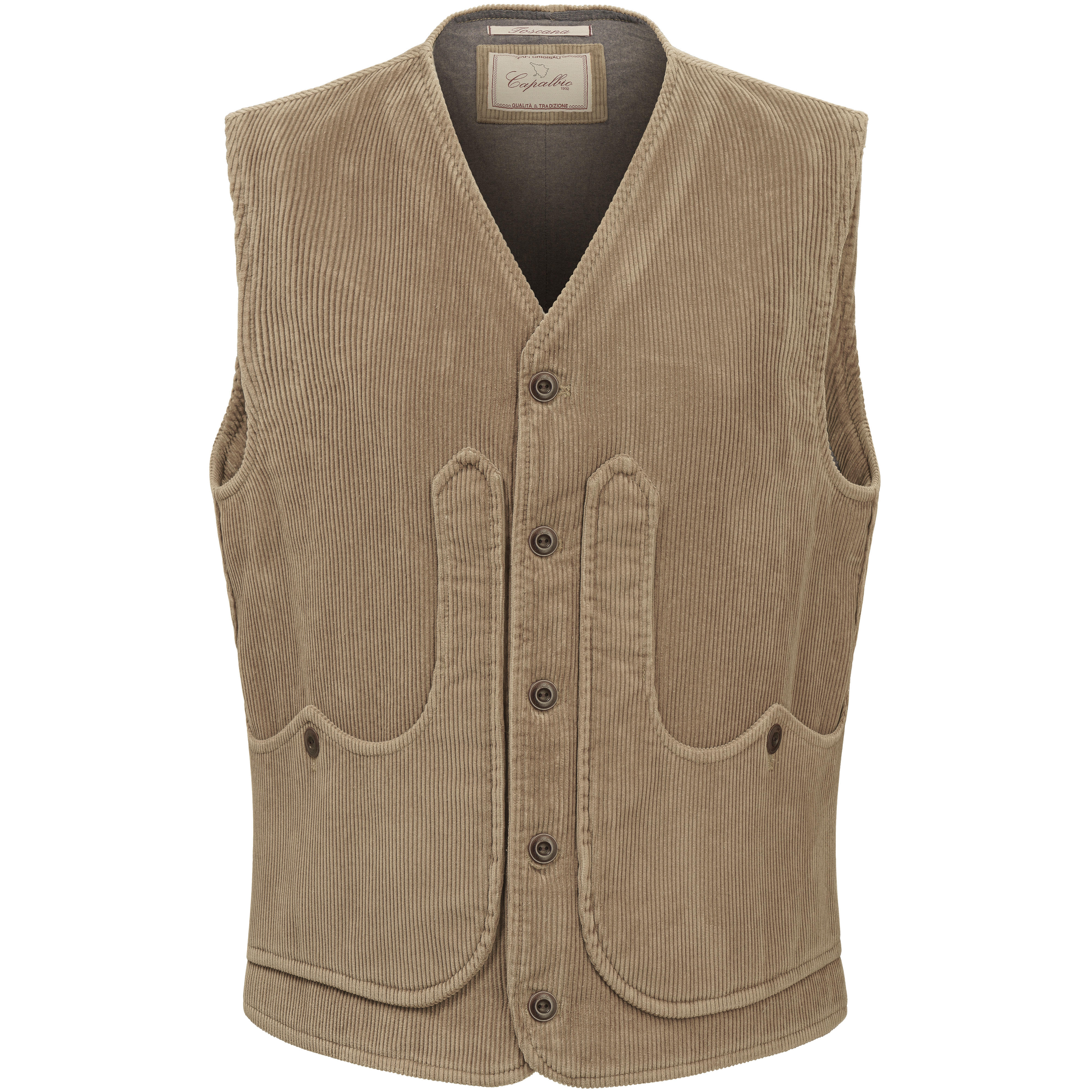 Gilet en velours côtelé pour homme » Maremma «