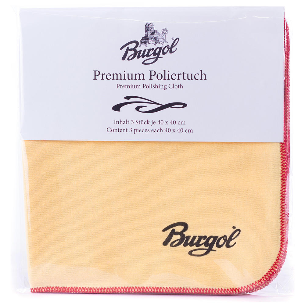 Burgol Premium Poliertuch 3er-Set