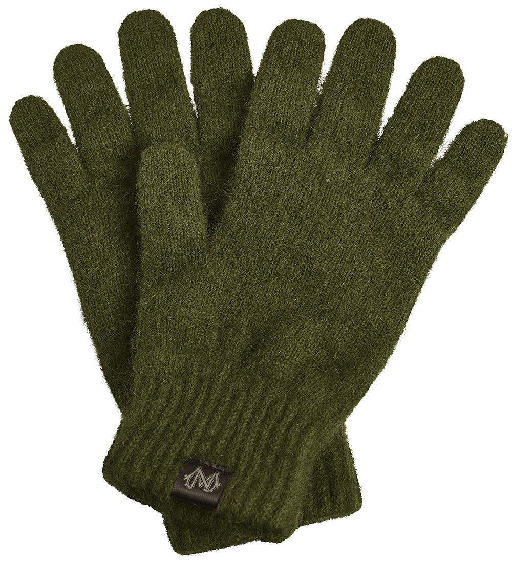 Gants en laine Mérinos/fourrure d’opossum