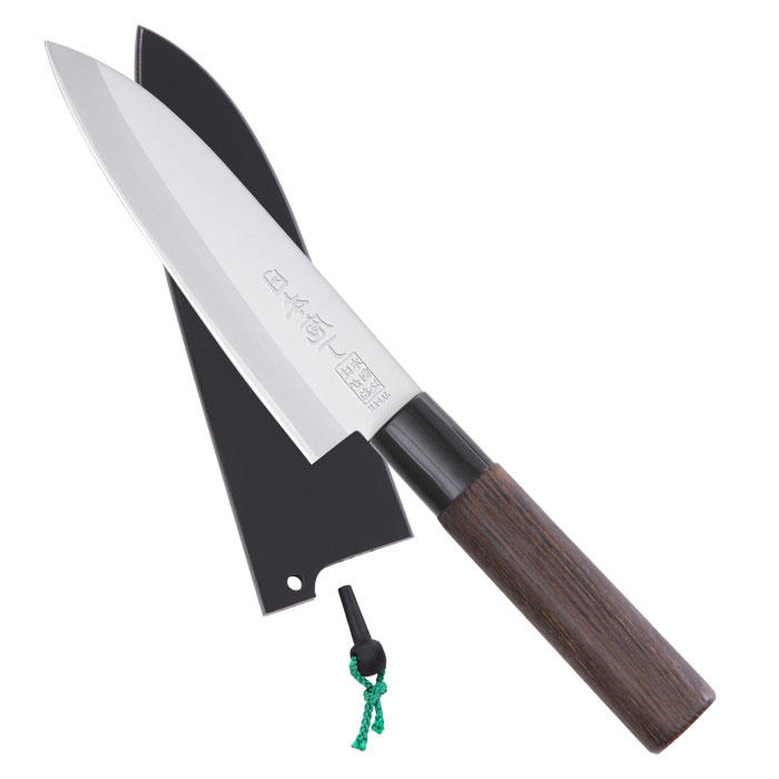 Saku Hocho, avec étui en bois, Gyuto (couteau à viande et à poisson)