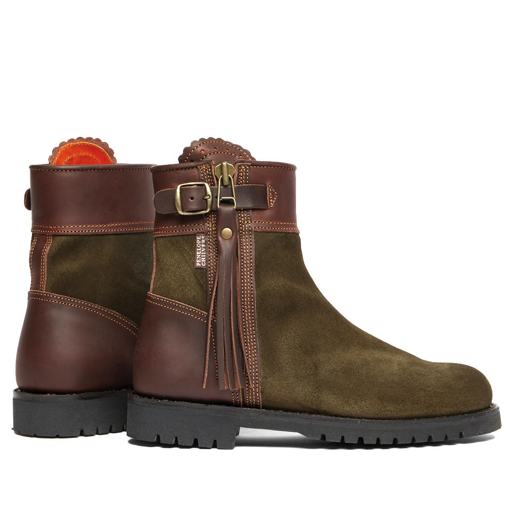 Penelope Chilvers Ladies Inclement Cropped Tassel Boots