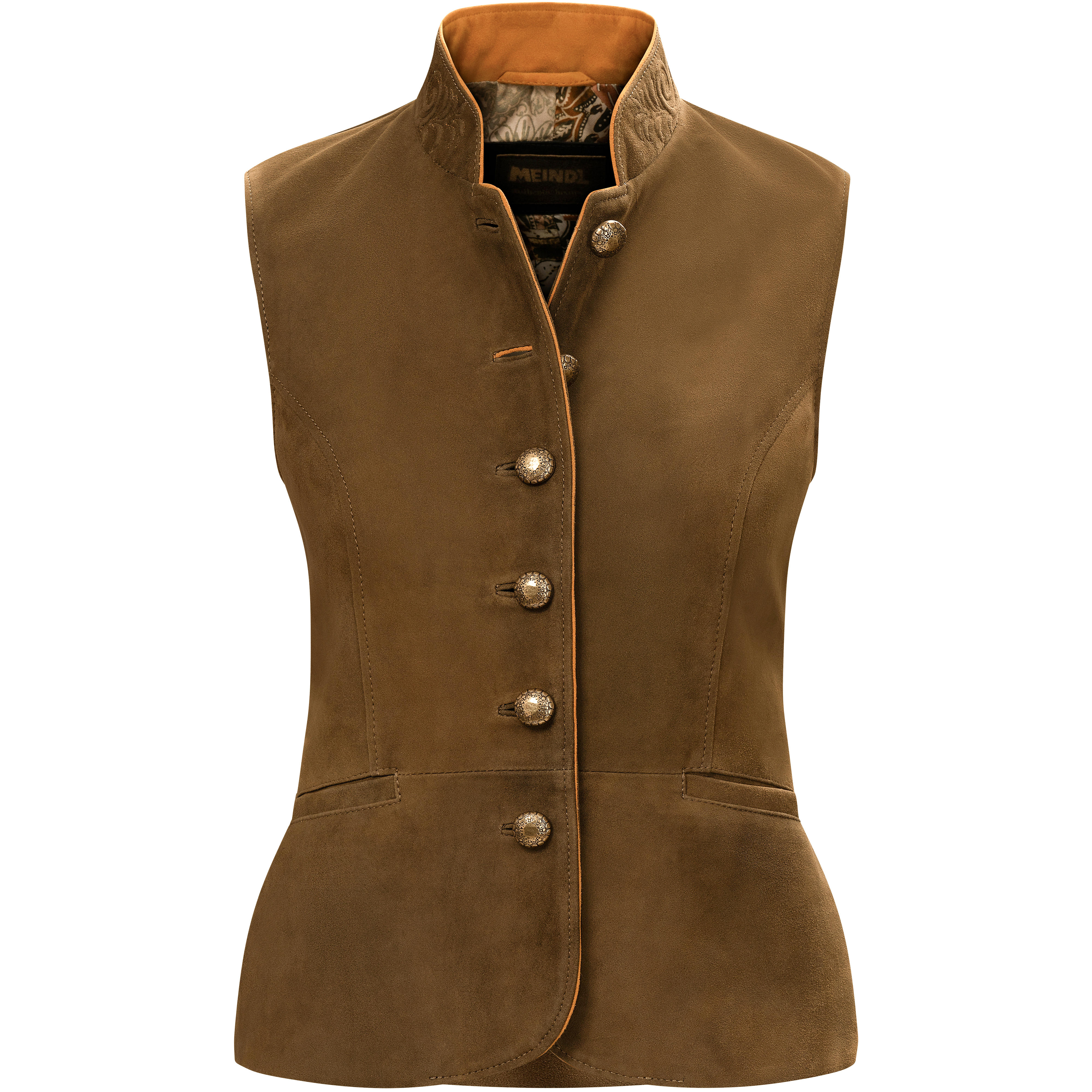 Meindl Damen Ziegenvelours Gilet Maribel