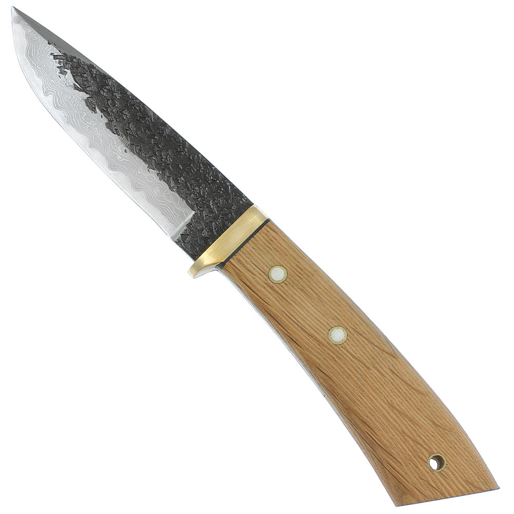 Jagdmesser mit Eichenholzgriff