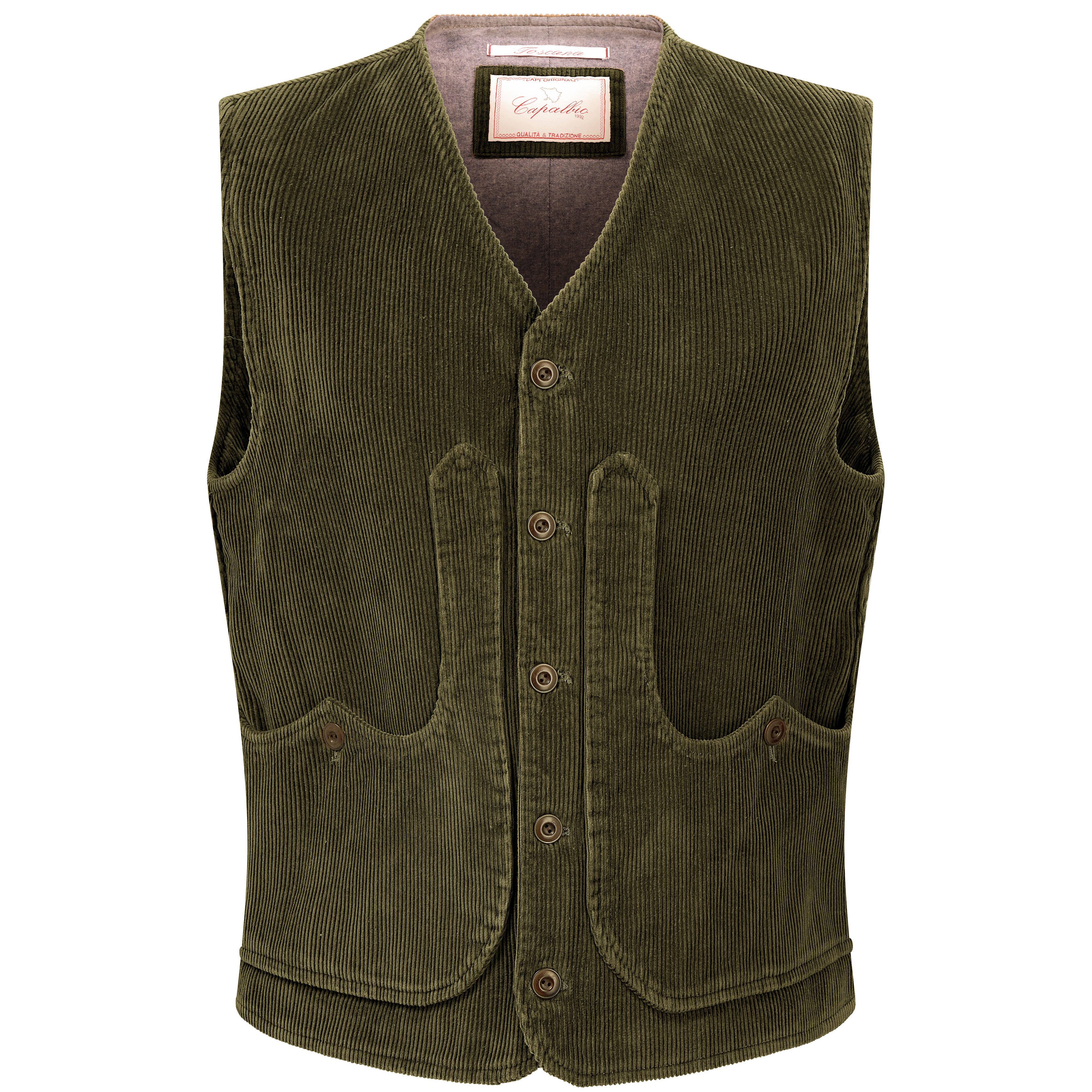 Gilet en velours côtelé pour homme » Maremma «