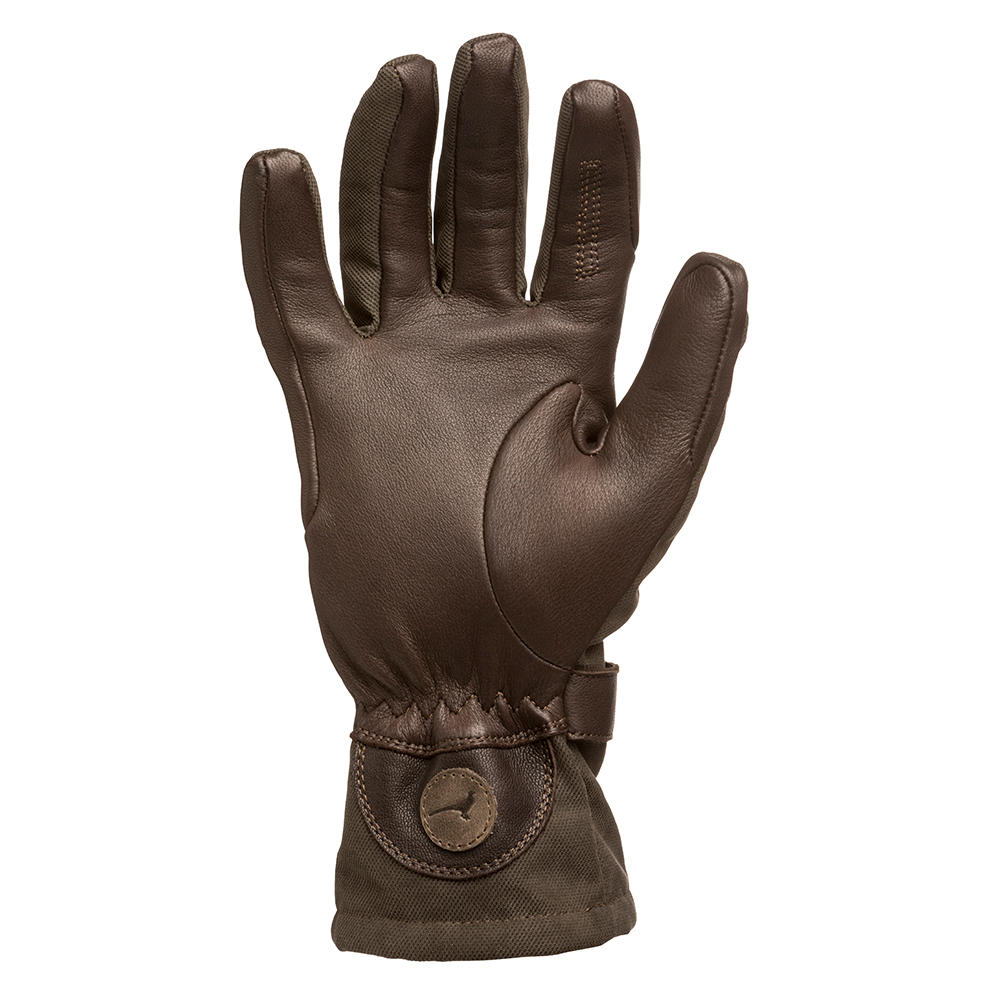 Laksen Herren Handschuhe, Edmonton, grün/braun