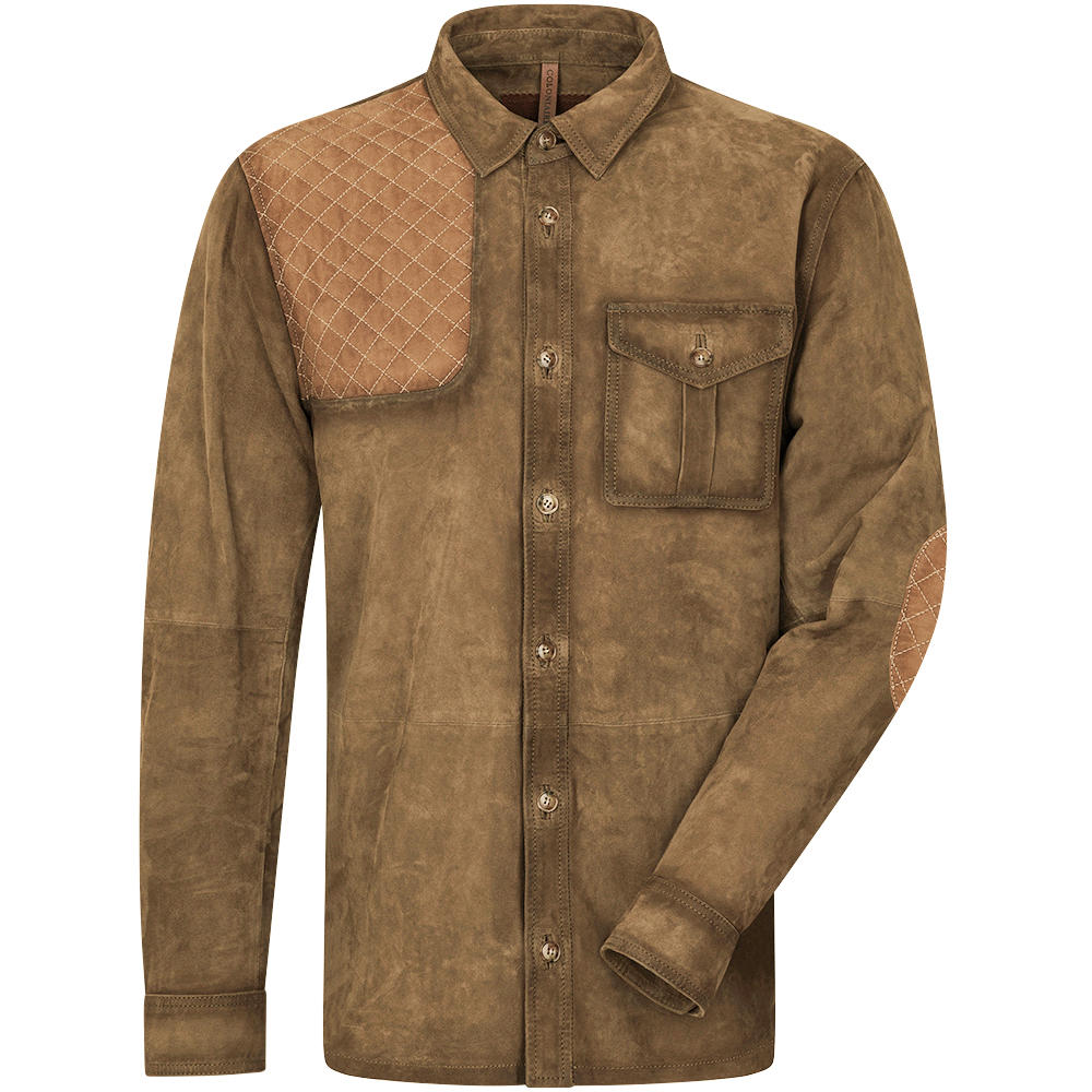 Herren Leder Jagd-Hemd-Jacke »Jaeger«