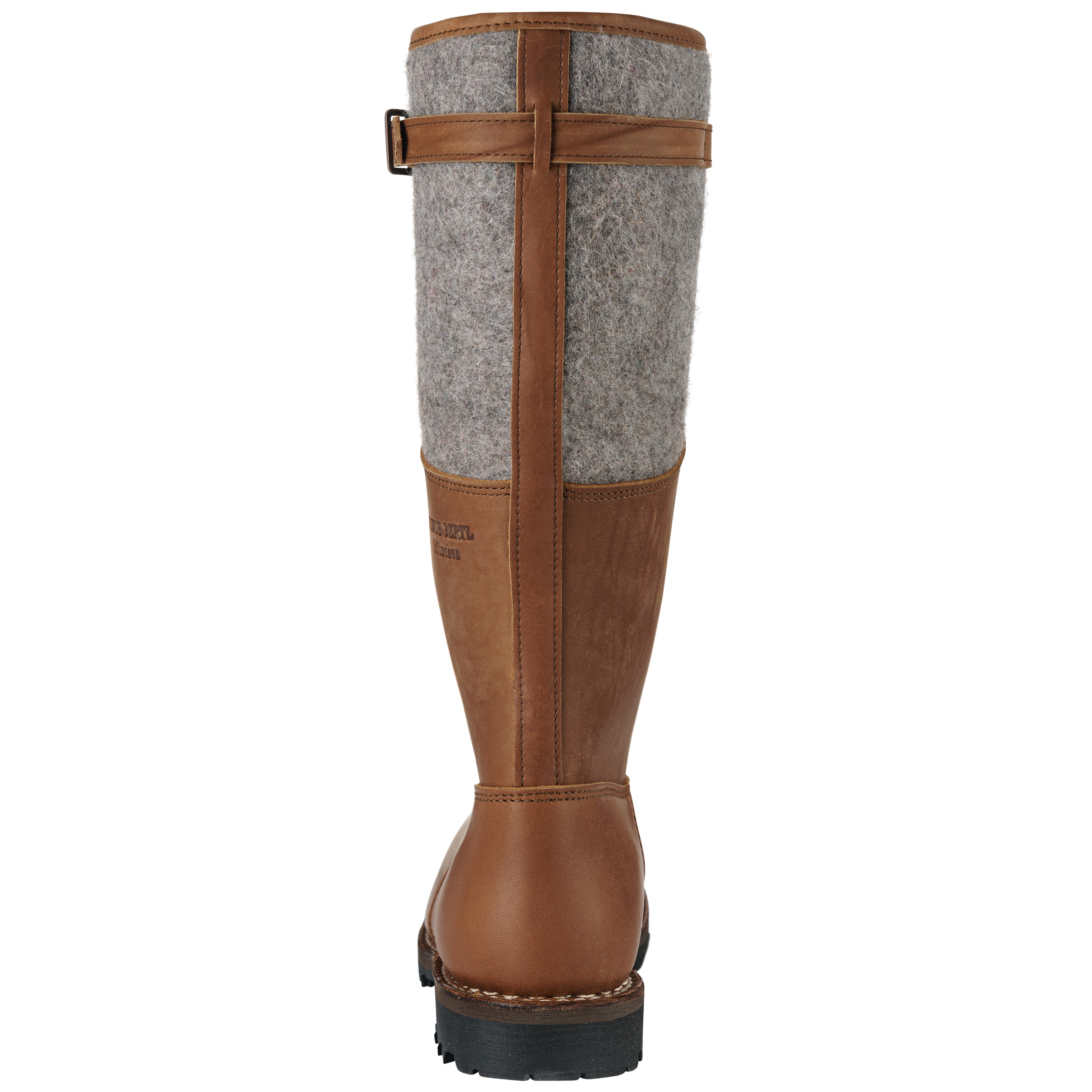 Bertl Jagdstiefel, zwiegenäht, Lammfell gefüttert
