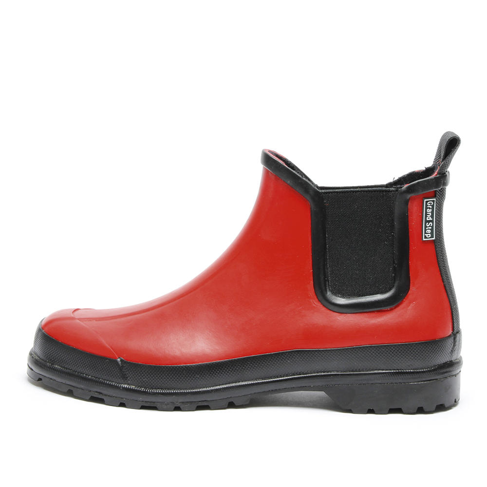 Grand Step Damen-Gummistiefel Naturkautschuk
