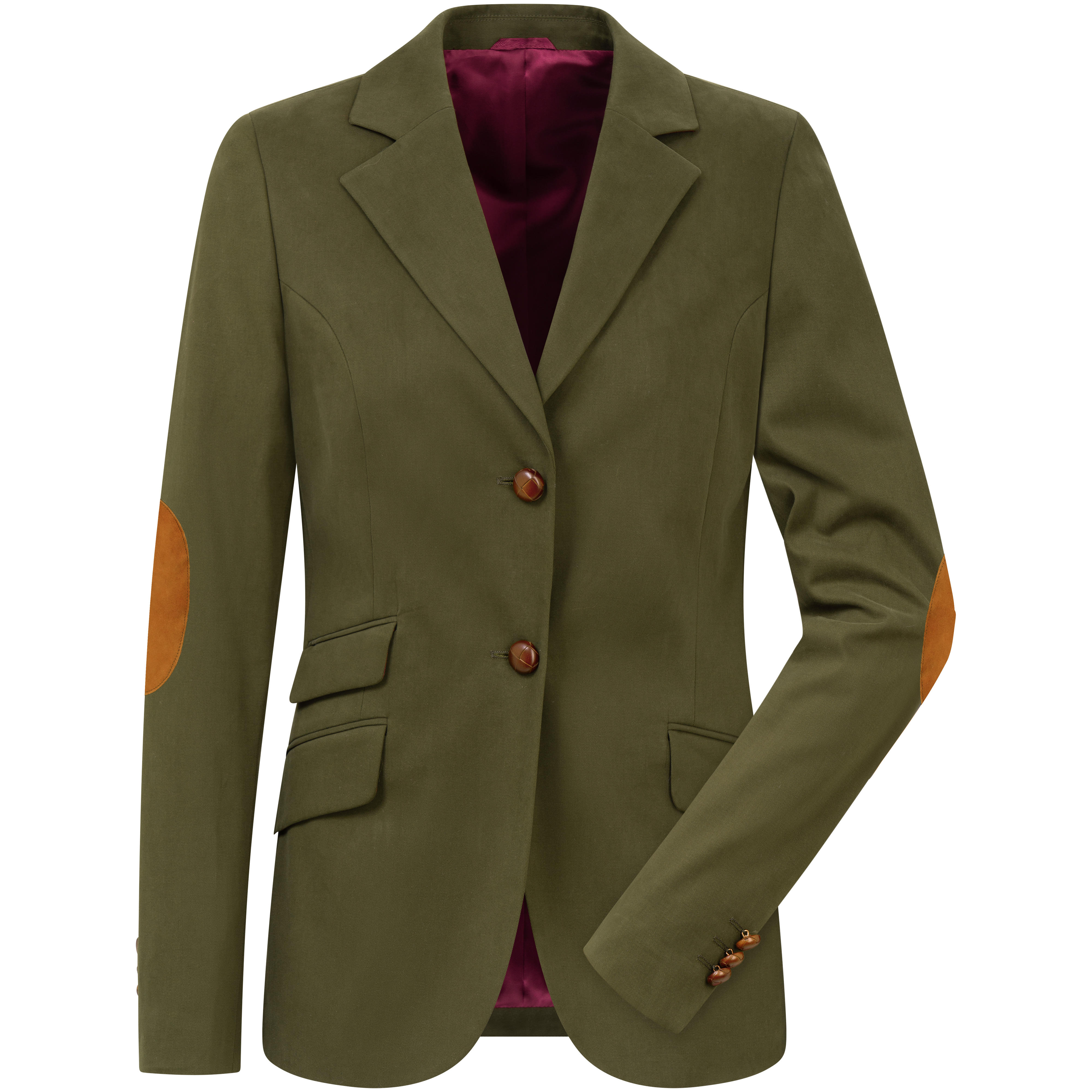 Damen-Baumwoll-Blazer »Andrea«, forest