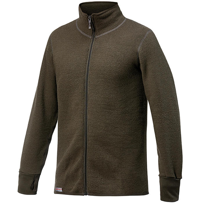 Cardigan Woolpower®, vert, 600 g/m²