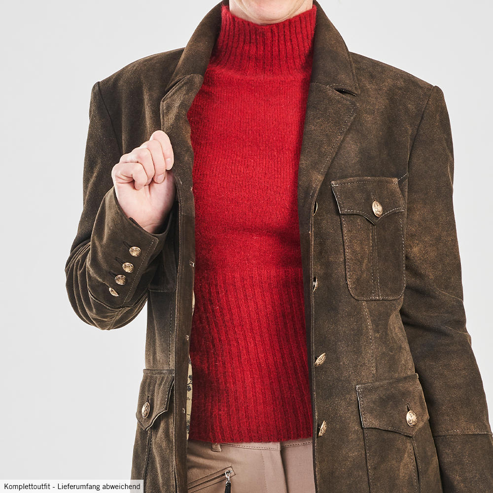 Damen Rip-Pullover Merino-Possum