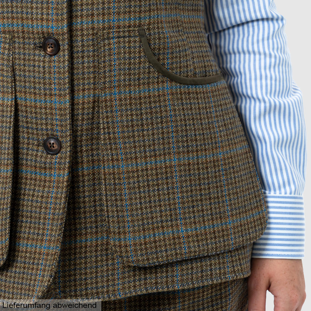 Purdey Damen-Schießweste Tweed, Tom Purdey