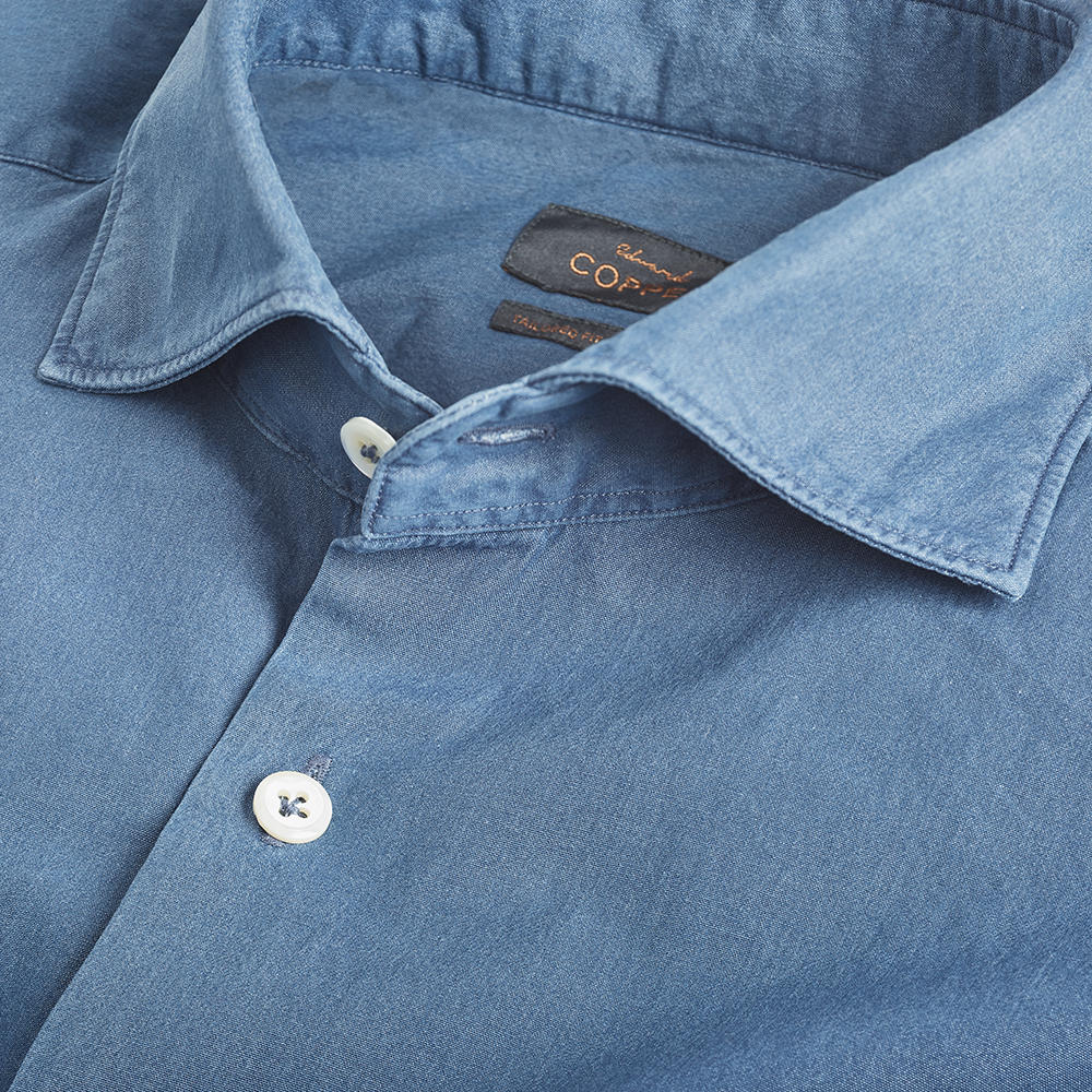 Herrenhemd Denim