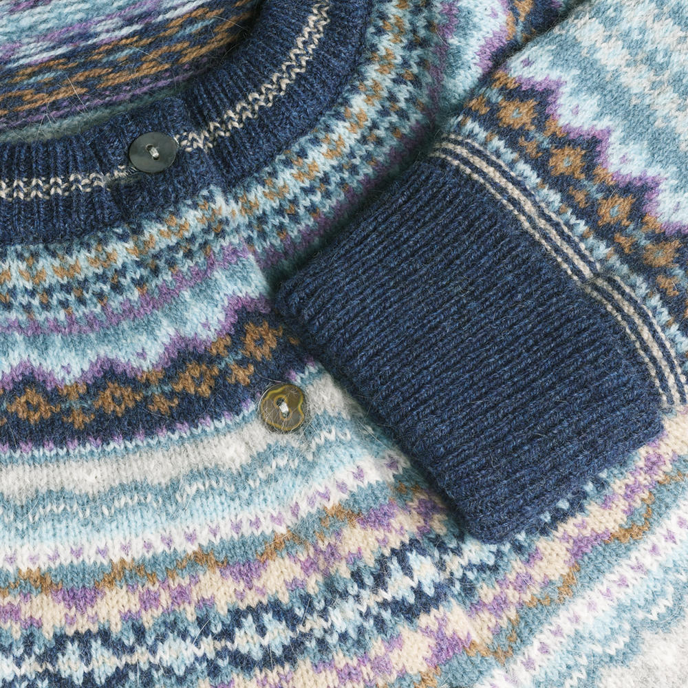 Eribé Damenstrickjacke Fair Isle