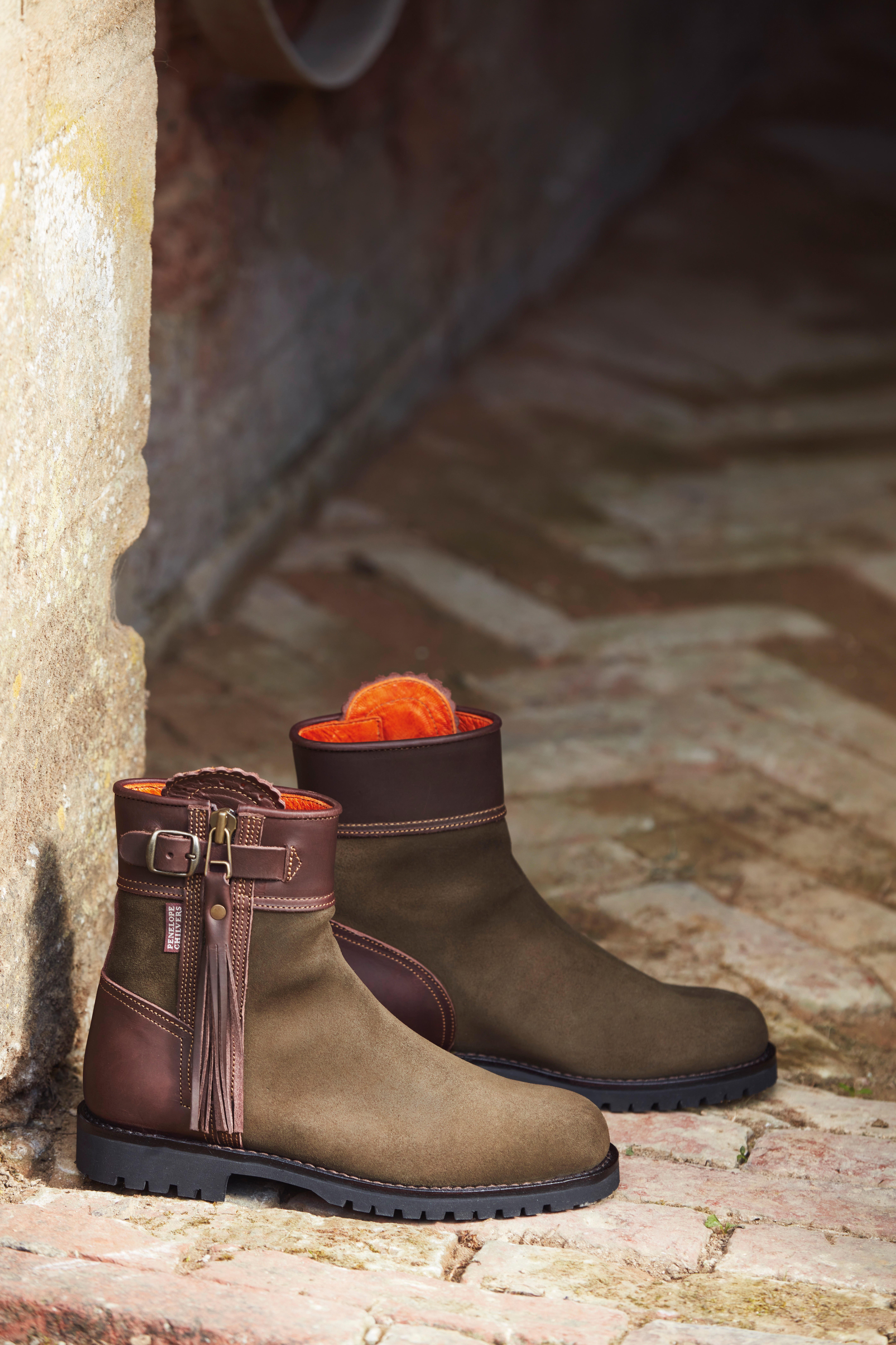 Penelope Chilvers Ladies Inclement Cropped Tassel Boots