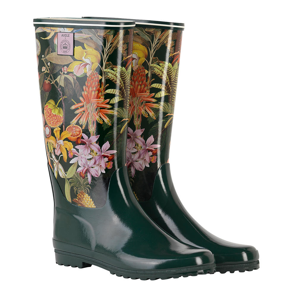 Aigle Damen-Gummistiefel VENISE PRINT, Kew Garden Kew Garden