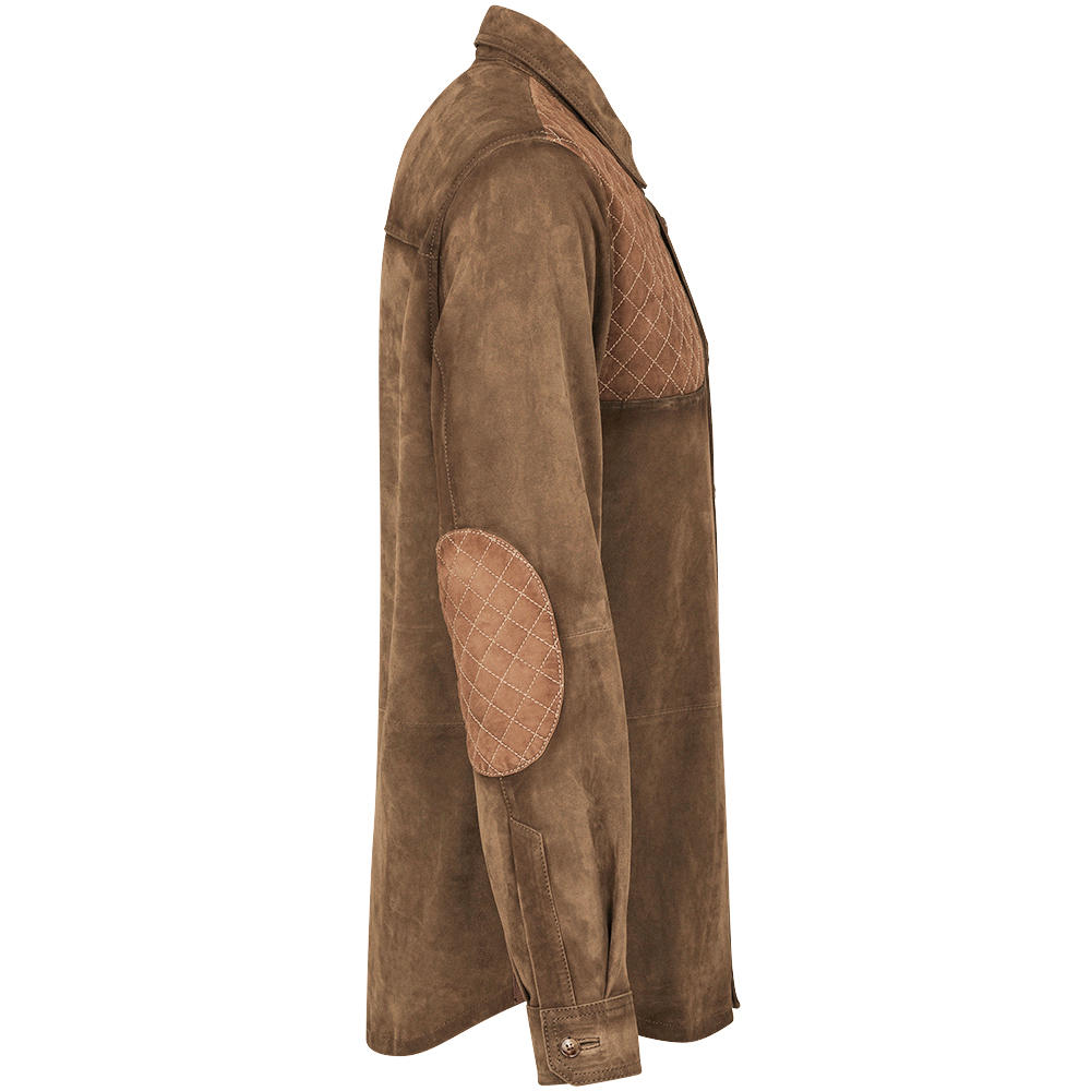Herren Leder Jagd-Hemd-Jacke »Jaeger«