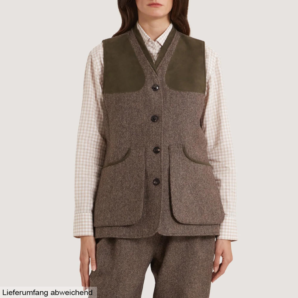Purdey Damen-Schießweste Tweed »Heather«