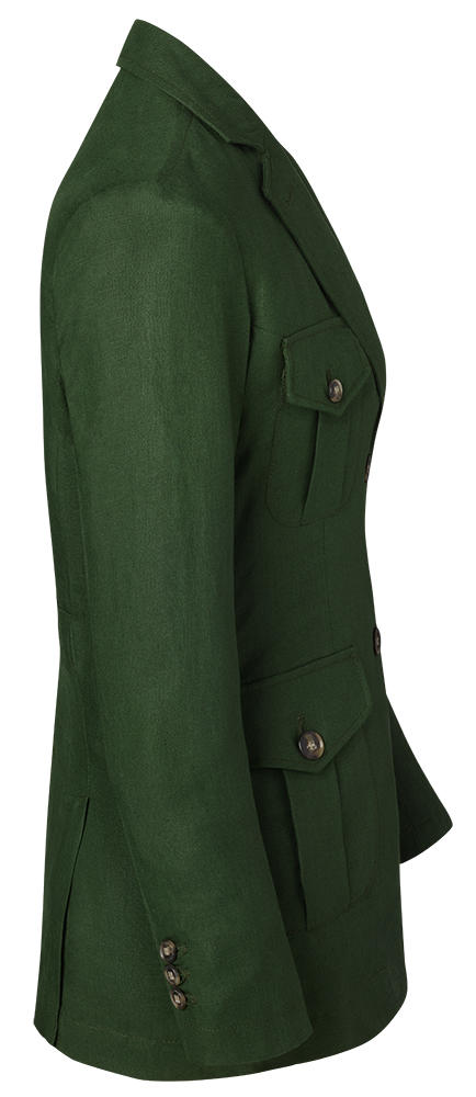 Damenblazer Safari, Irisches Leinen