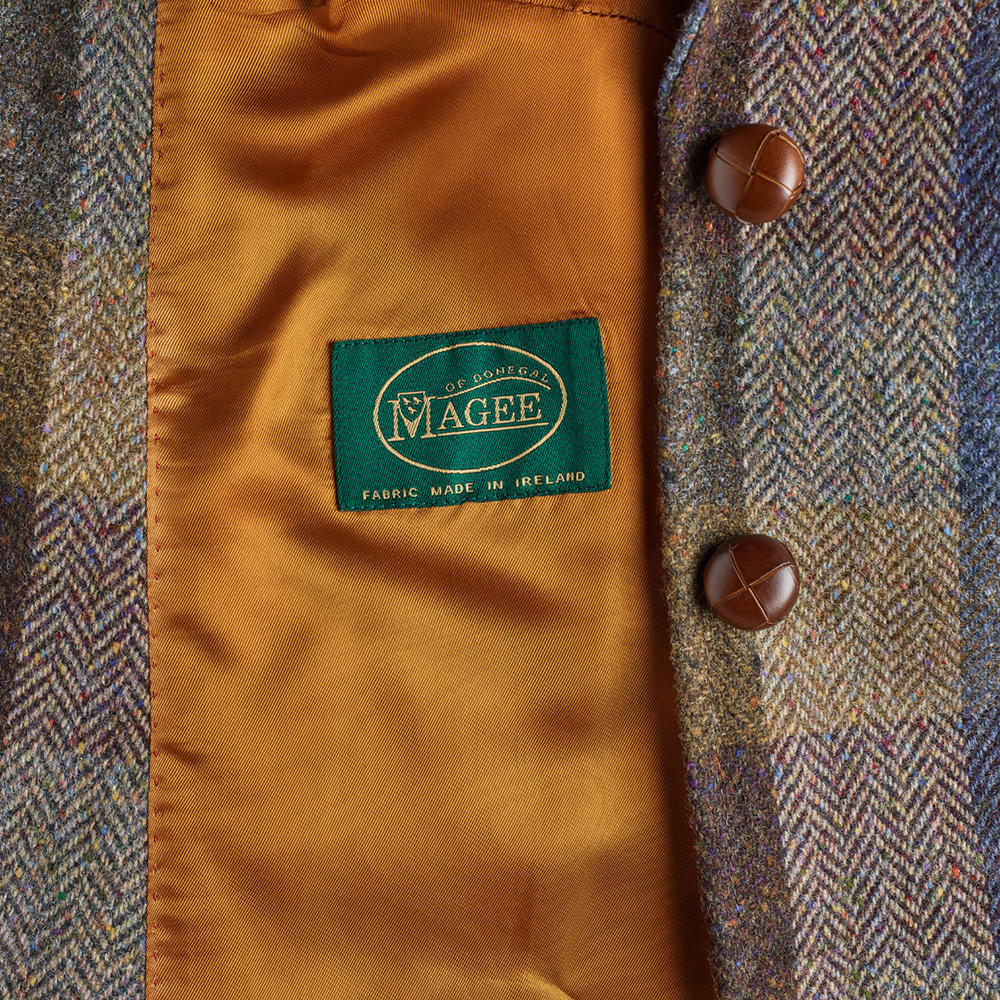Damenblazer Fischgrat Donegal Tweed