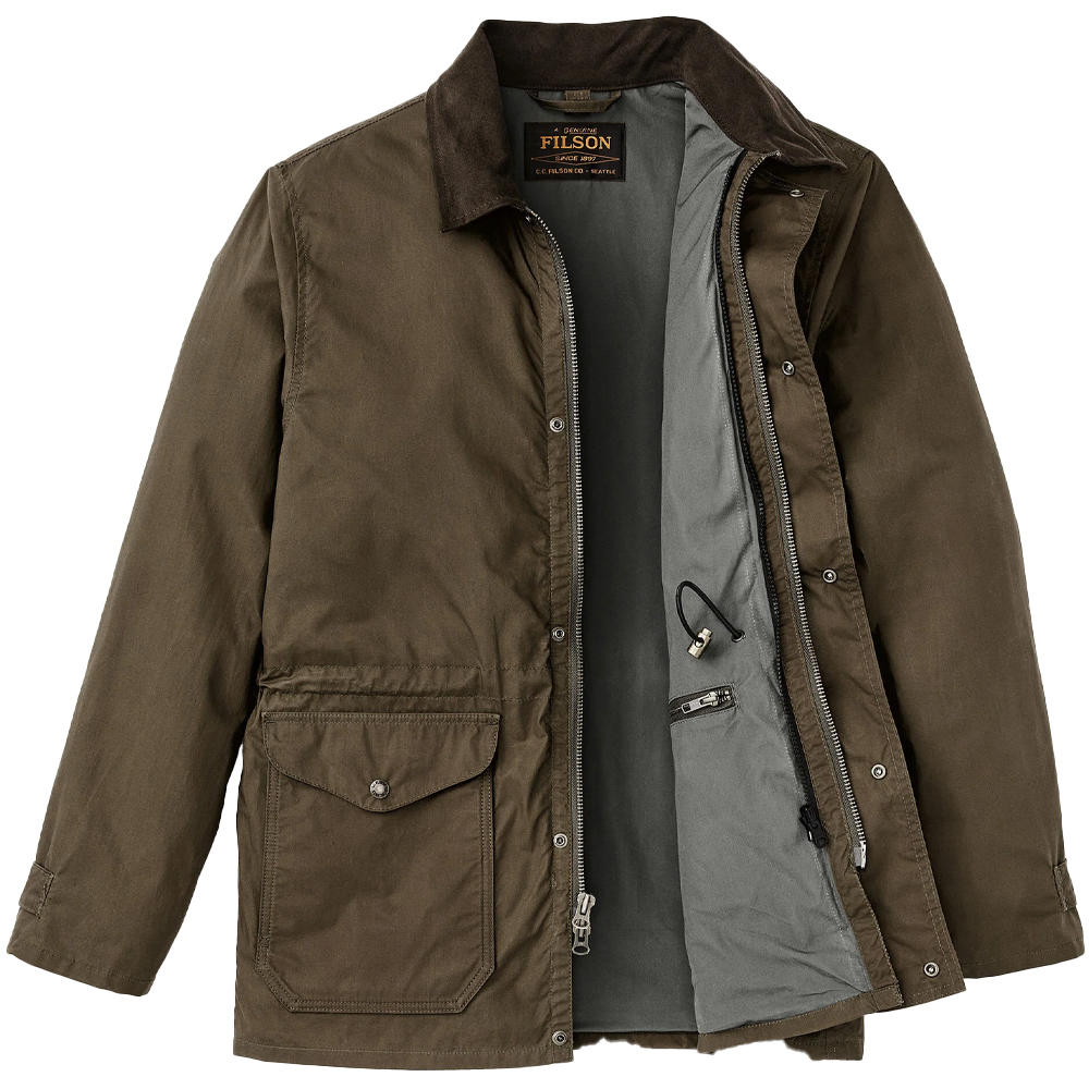 Filson Ranger Mile Markler Coat, burnt olive, L