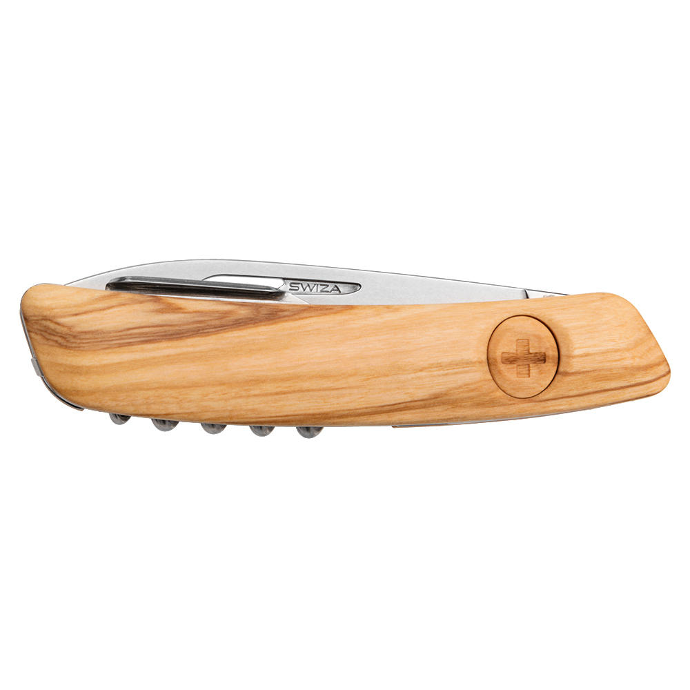 SWIZA® Taschenmesser Tick Tool Wood, Olive