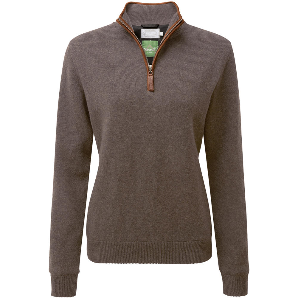 Schöffel Damen Lambswool-Pullover Windstopper