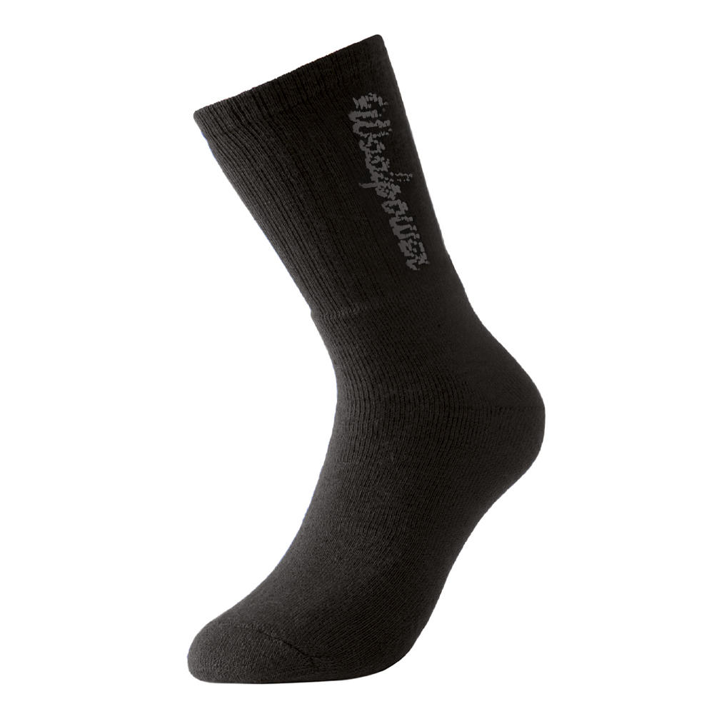 Woolpower® Sportsocke Logo, schwarz, 400 g/m²