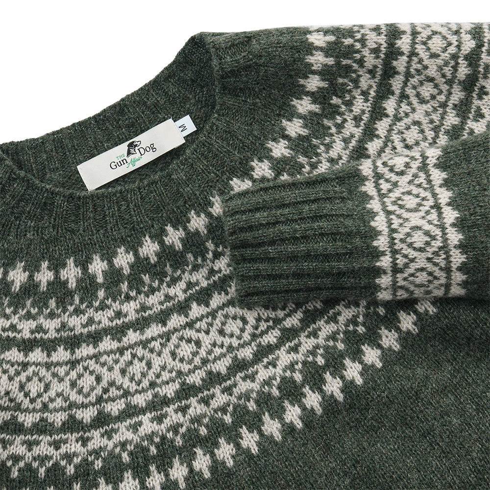 Harley Ladies Shetland Sweater, Red
