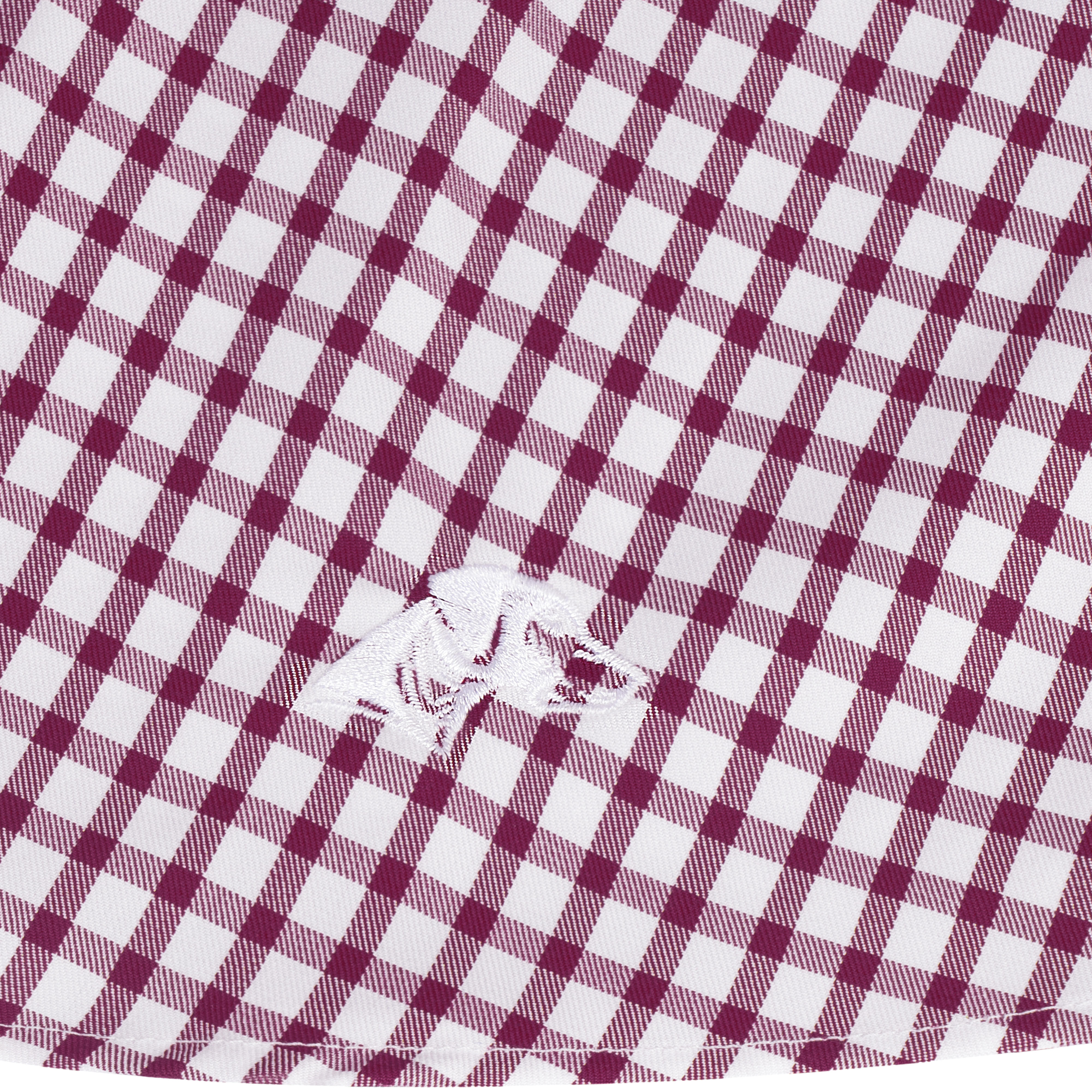 Herrenhemd »Collin«, Twill, rot/weiß