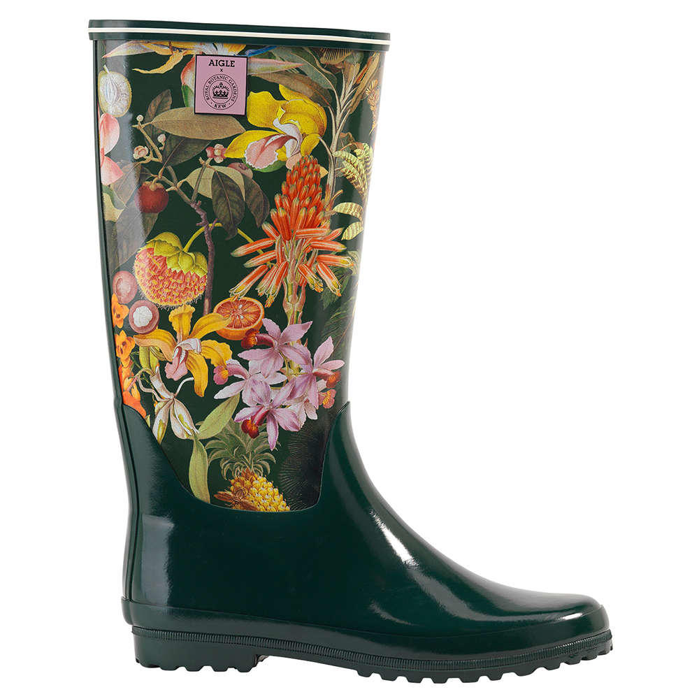 Aigle Damen-Gummistiefel VENISE PRINT, Kew Garden Kew Garden