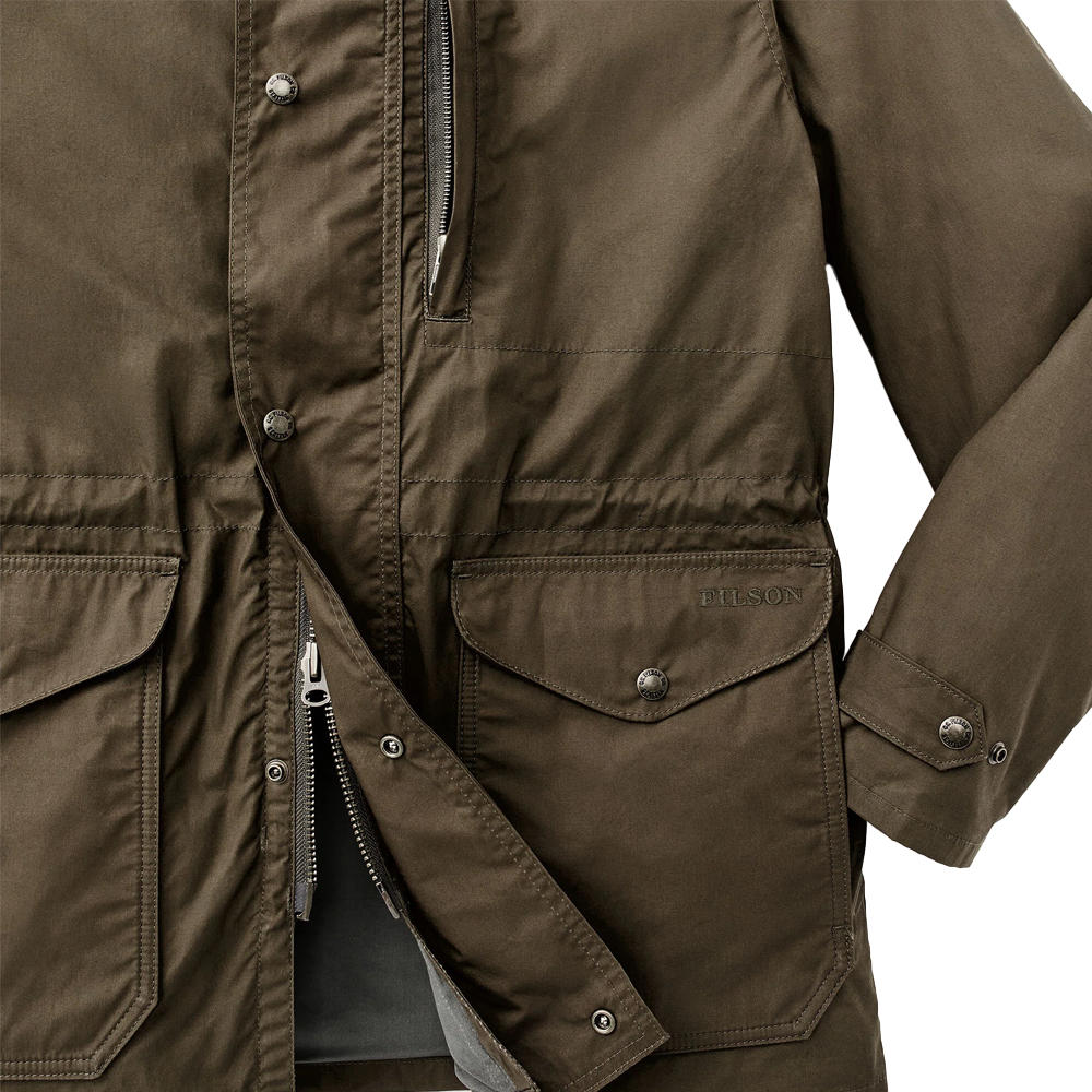 Filson Ranger Mile Markler Coat, burnt olive, L