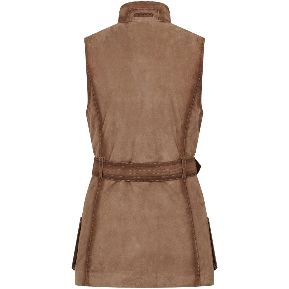 Damen Leder-Safari Weste »Saharian Lady«