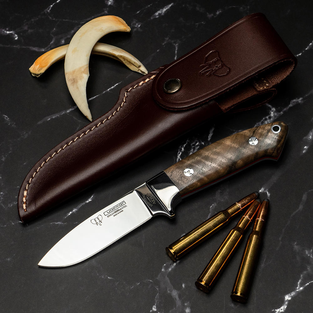 Cudeman »Akeley« Hunting Knife, Walnut