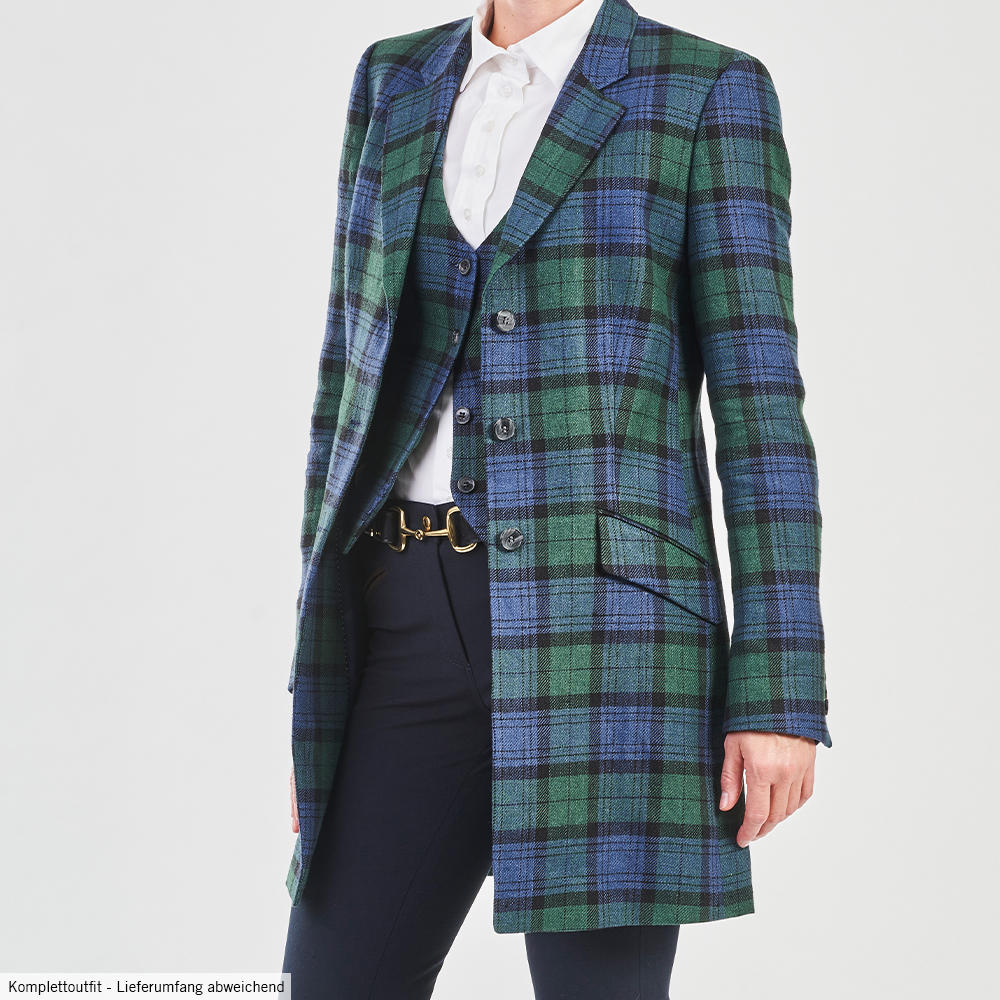 Damenblazer Irisches Leinen, Black Watch