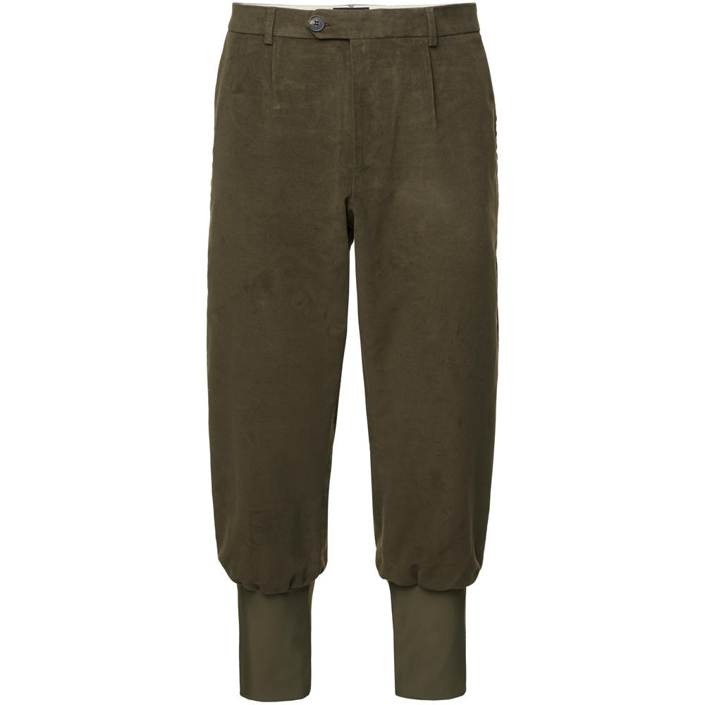 Purdey Men's Moleskin Breeks, Lovat Green
