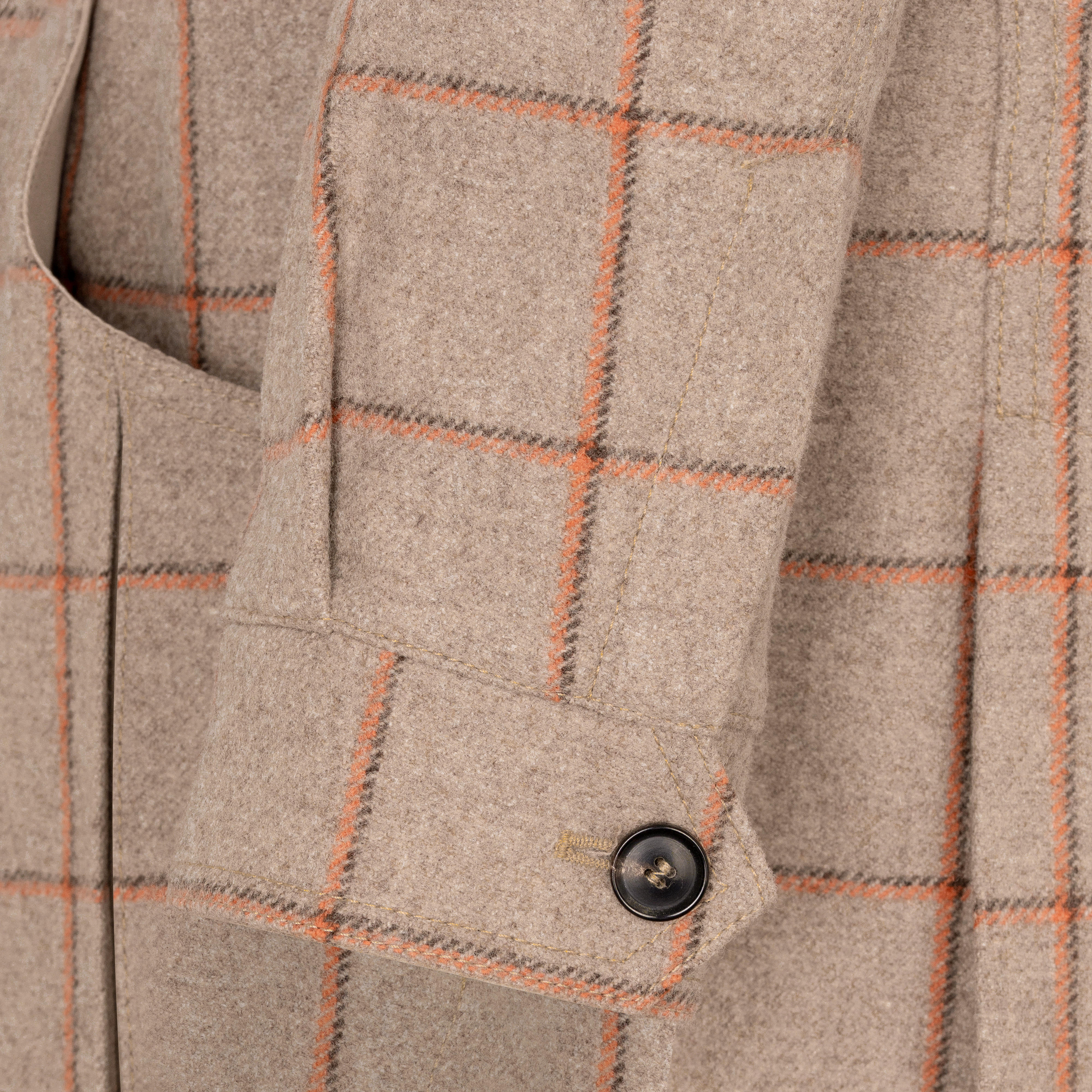 The GunDog Affair Herren-Shootingjacket »Mersey«, beige/orange