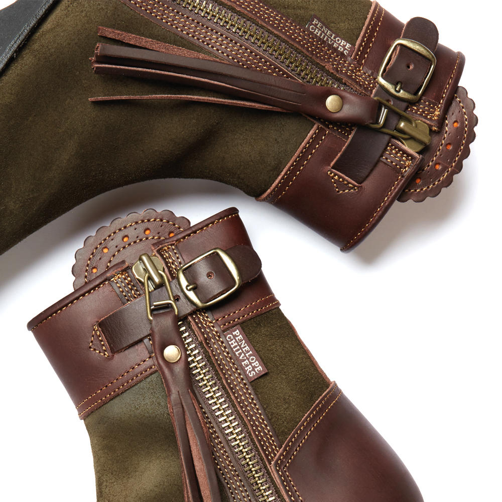 Penelope Chilvers Damen Inclement Cropped Tassel Boot