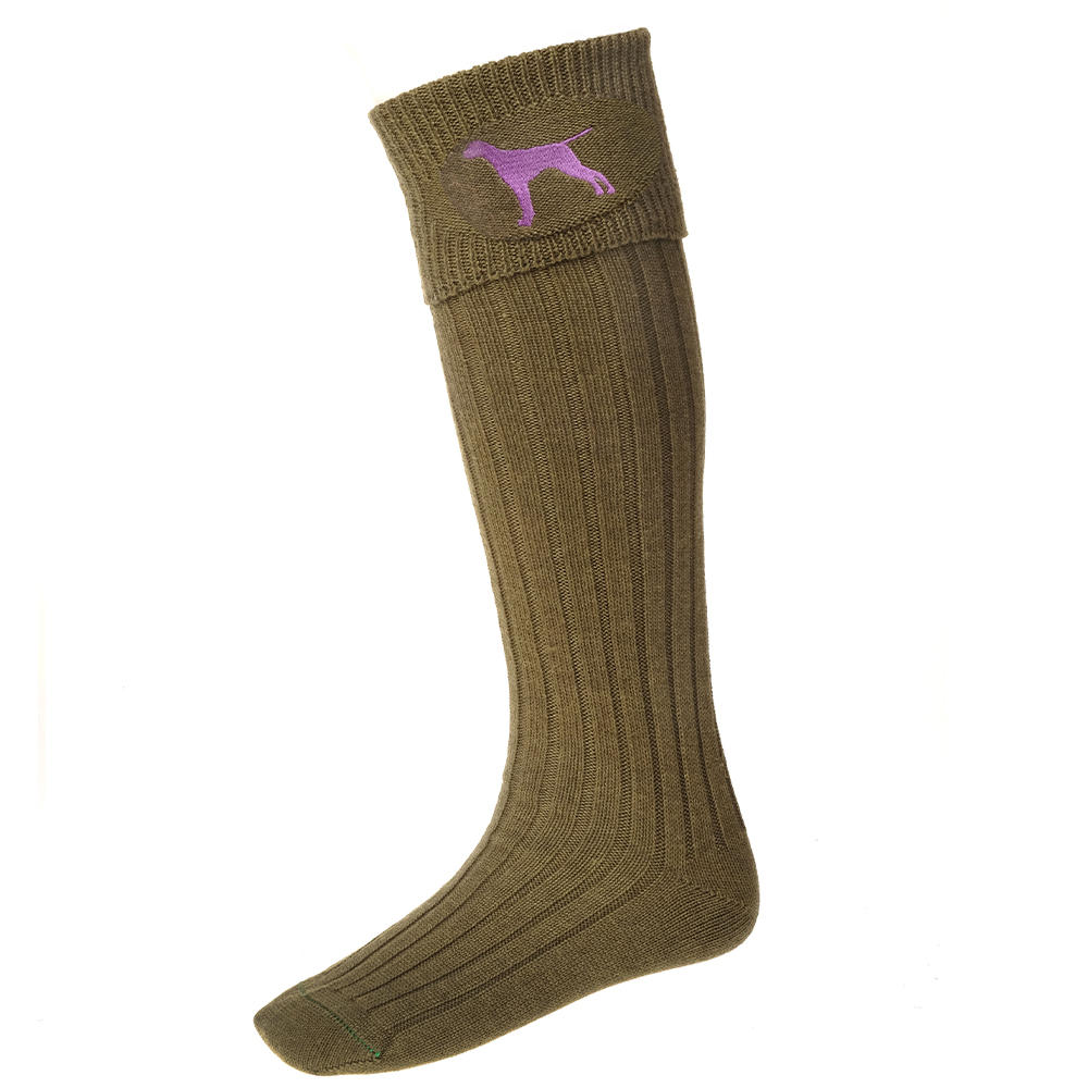 House of Cheviot Herren Jagdstrümpfe BUCKMINSTER, dark olive