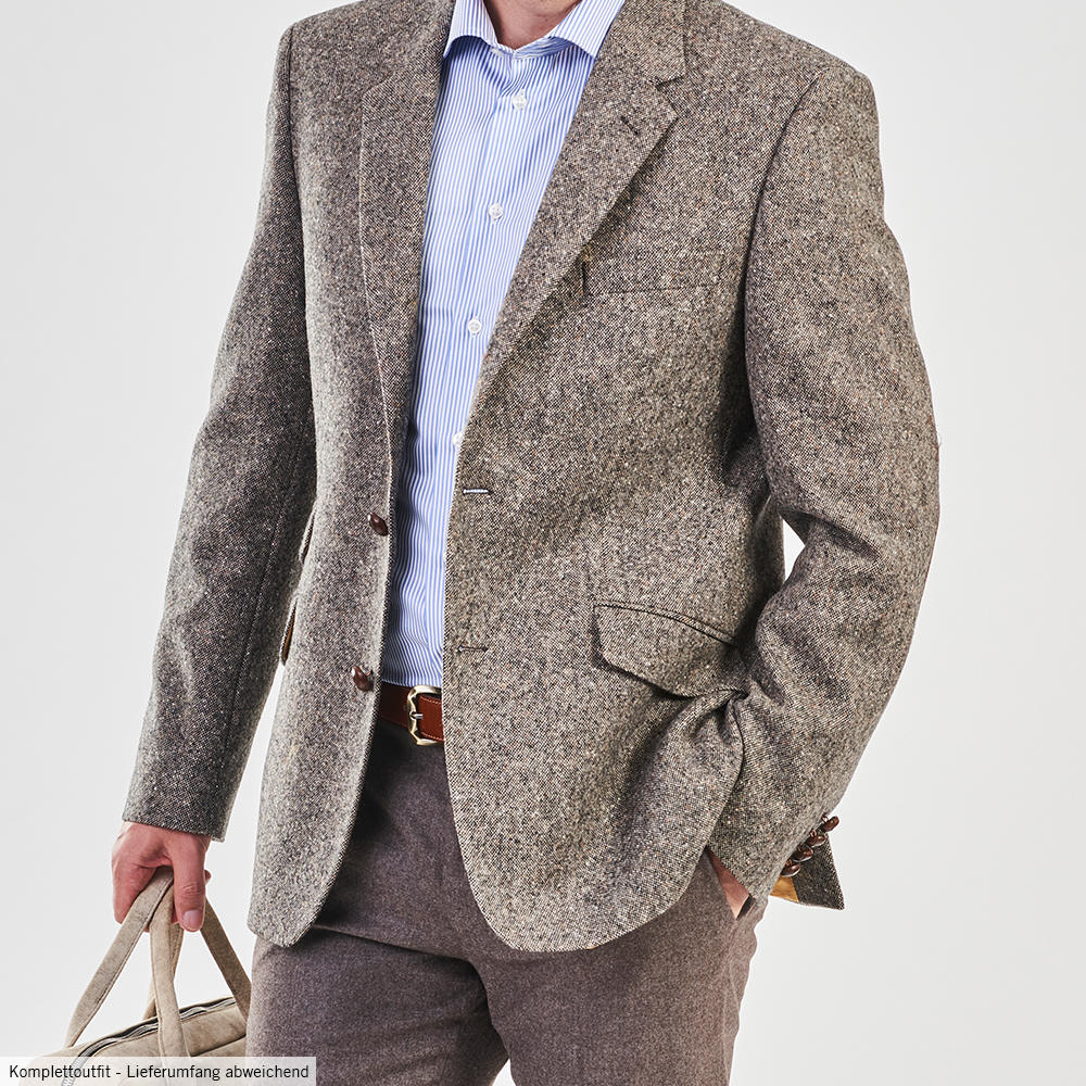 Herren Tweed-Sakko, Donegal, grau