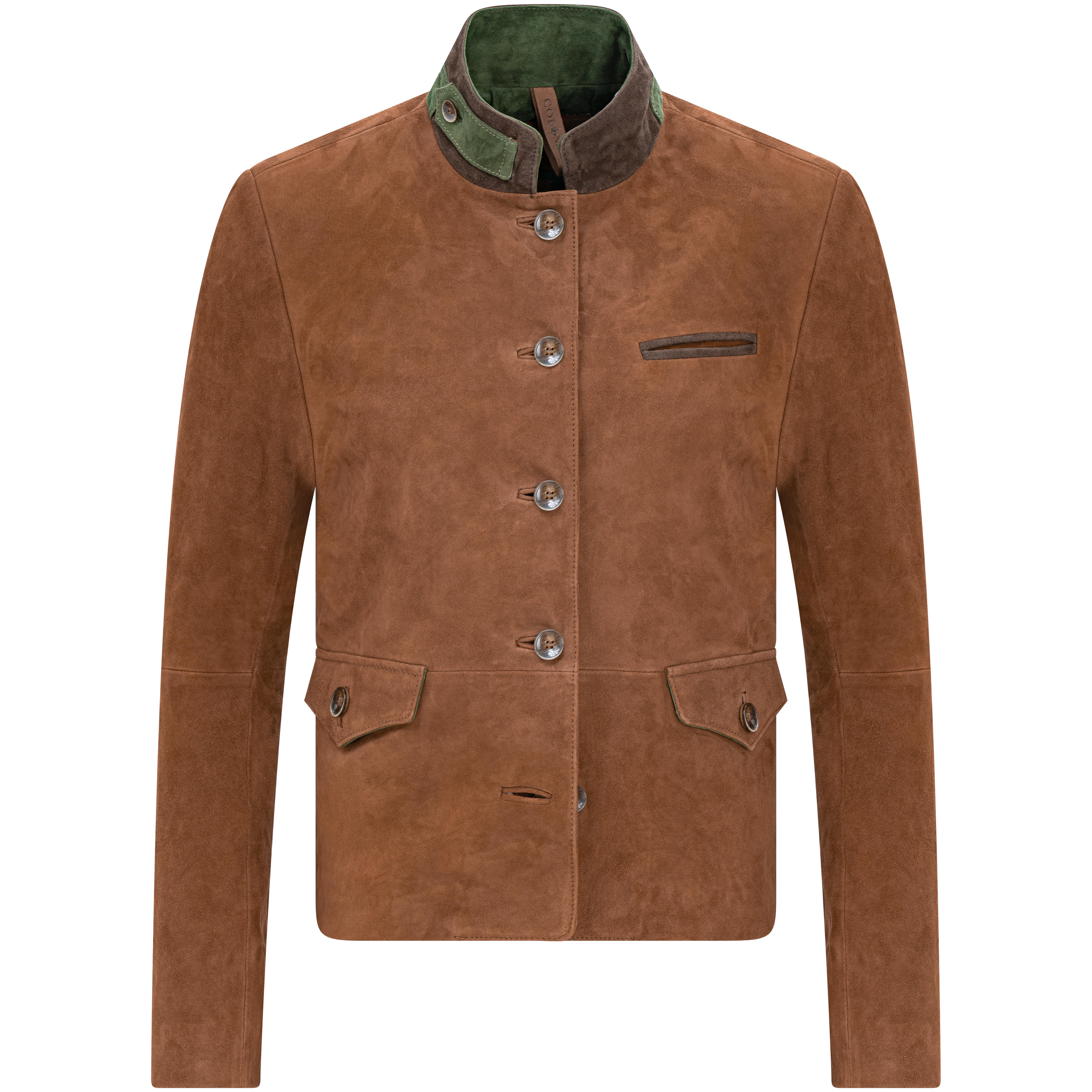 Damen Leder-Blazer »Baronne«