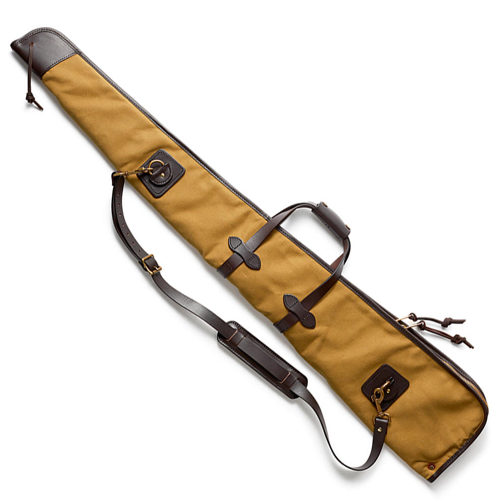 Filson Rugged Twill Gewehrtasche, Tan, bis zu 112 cm Länge ohne Optik