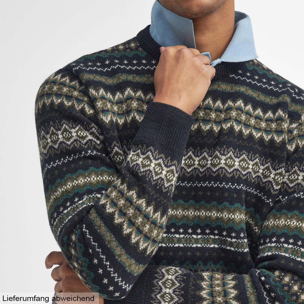 Pull au motif Fair Isle pour homme Barbour